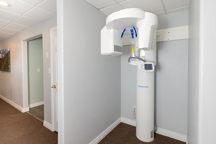 Orthophos XG 3D imaging equipment at Longmont Dental